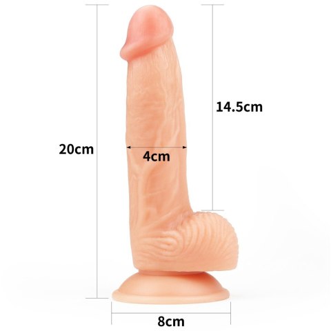 DILDO 8" THE ULTRA SOFT DUDE 24-0200 DILDO 8" THE ULTRA SOFT DUDE 24-0200