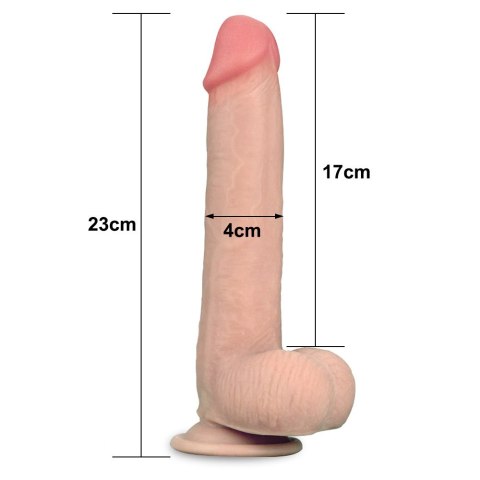 DILDO 9'' SLIDING SKIN DUAL LAYER DONG 24-0218 DILDO 9'' SLIDING SKIN DUAL LAYER DONG 24-0218