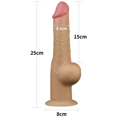 DONG 9.5'' DUAL LAYERED HANDLE COCK 24-0158 DONG 9.5'' DUAL LAYERED HANDLE COCK 24-0158