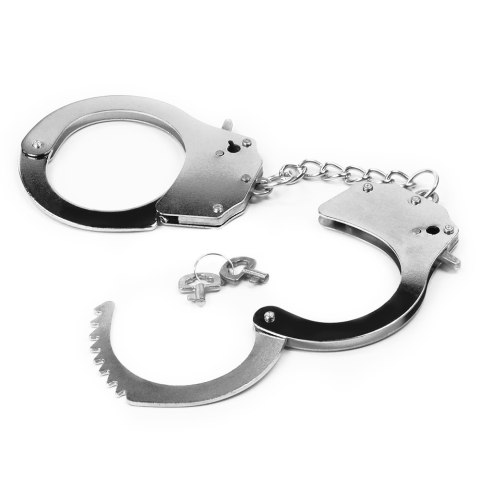 KAJDANKI FETISH PLEASURE METAL HANDCUFFS 24-0208 KAJDANKI FETISH PLEASURE METAL HANDCUFFS 24-0208