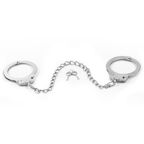 KAJDANKI NA NOGI FETISH PLEASURE METAL LEG CUFFS 24-0209 KAJDANKI NA NOGI FETISH PLEASURE METAL LEG CUFFS 24-0209