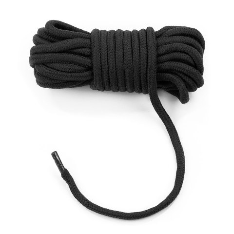LINA FETISH BONDAGE ROPE 10M CZARNA 24-0169 LINA FETISH BONDAGE ROPE 10M CZARNA 24-0169