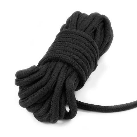 LINA FETISH BONDAGE ROPE 10M CZARNA 24-0169 LINA FETISH BONDAGE ROPE 10M CZARNA 24-0169