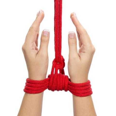 LINA FETISH BONDAGE ROPE 10M CZERWONA 24-0167 LINA FETISH BONDAGE ROPE 10M CZERWONA 24-0167