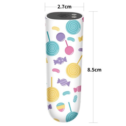MINIWIBRATOR RECHARGEABLE LOLLIPOP MASSAGER 24-0262 MINIWIBRATOR RECHARGEABLE LOLLIPOP MASSAGER 24-0262