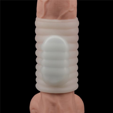 PIERŚCIEŃ NAKŁADKA VIBRATING WAVE KNIGHTS RING (WHITE) 24-0244 PIERŚCIEŃ NAKŁADKA VIBRATING WAVE KNIGHTS RING (WHITE) 24-0244