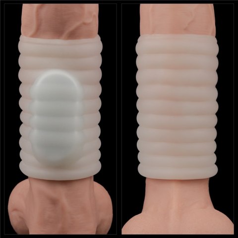 PIERŚCIEŃ NAKŁADKA VIBRATING WAVE KNIGHTS RING (WHITE) 24-0244 PIERŚCIEŃ NAKŁADKA VIBRATING WAVE KNIGHTS RING (WHITE) 24-0244