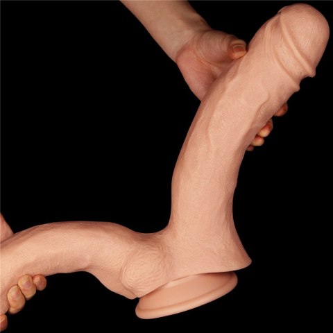 PODWÓJNE DILDO 12'' REALISTIC MEGA DOUBLE DILDO 24-0205 PODWÓJNE DILDO 12'' REALISTIC MEGA DOUBLE DILDO 24-0205