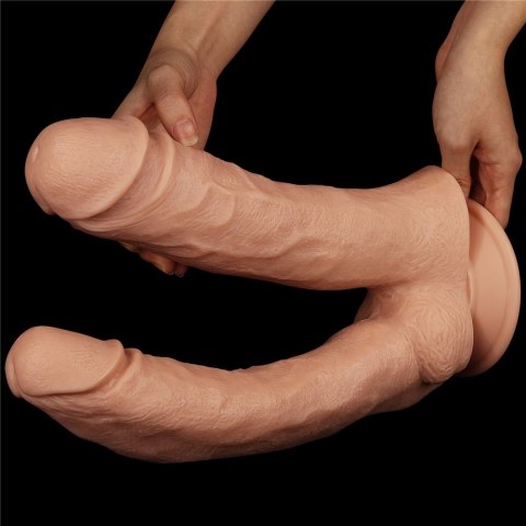 PODWÓJNE DILDO 12'' REALISTIC MEGA DOUBLE DILDO 24-0205 PODWÓJNE DILDO 12'' REALISTIC MEGA DOUBLE DILDO 24-0205