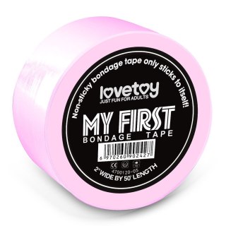 TAŚMA MY FIRST NON STICKY BONDAGE TAPE FUCHSIA 24-0189