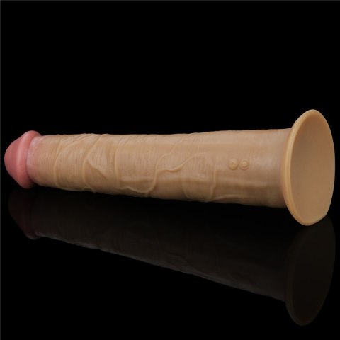 WIBRATOR 10'' DUAL LAYERED PLATINUM SILICONE ROTATOR 24-0157 WIBRATOR 10'' DUAL LAYERED PLATINUM SILICONE ROTATOR 24-0157