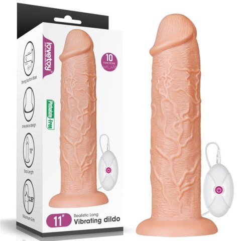 WIBRATOR 11'' KING-SIZED DILDO 24-0287 WIBRATOR 11'' KING-SIZED DILDO 24-0287