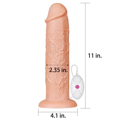 WIBRATOR 11'' KING-SIZED DILDO 24-0287 WIBRATOR 11'' KING-SIZED DILDO 24-0287