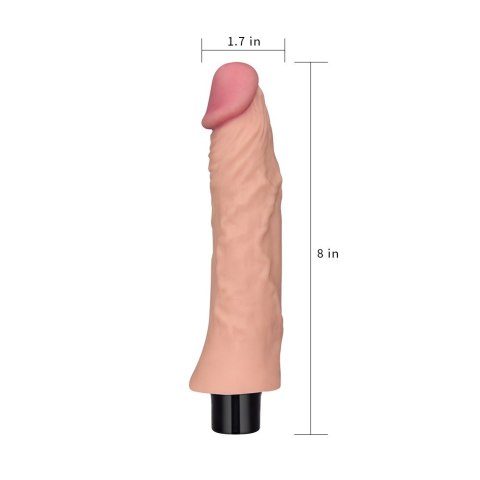 WIBRATOR 8" REAL SOFTEE 24-0277