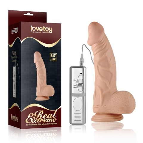 WIBRATOR 9" REAL EXTREME VIBRATING DILDO 24-0184 WIBRATOR 9" REAL EXTREME VIBRATING DILDO 24-0184
