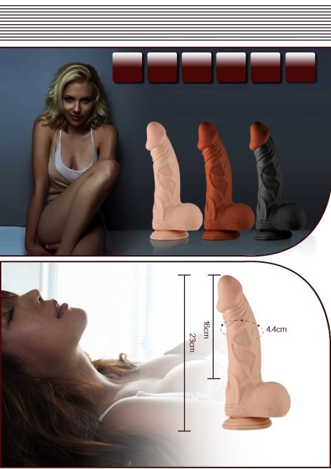 WIBRATOR 9" REAL EXTREME VIBRATING DILDO 24-0184 WIBRATOR 9" REAL EXTREME VIBRATING DILDO 24-0184