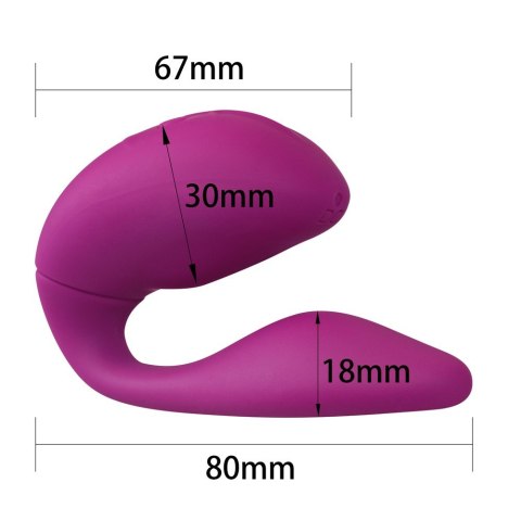 WIBRATOR O-SENSUAL DOUBLE RUSH 24-0257 WIBRATOR O-SENSUAL DOUBLE RUSH 24-0257