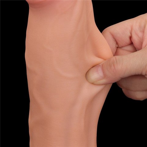 11.5'' KING SIZED SLIDING SKIN DUAL LAYER DONG 24-0332 11.5'' KING SIZED SLIDING SKIN DUAL LAYER DONG 24-0332