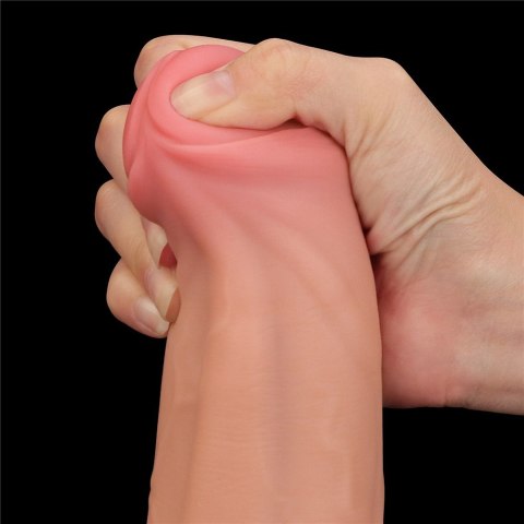 11.5'' KING SIZED SLIDING SKIN DUAL LAYER DONG 24-0332 11.5'' KING SIZED SLIDING SKIN DUAL LAYER DONG 24-0332