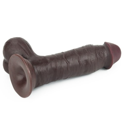 7.8'' SLIDING SKIN DUAL LAYER DONG - WHOLE TESTICLE 24-0307 7.8'' SLIDING SKIN DUAL LAYER DONG - WHOLE TESTICLE 24-0307