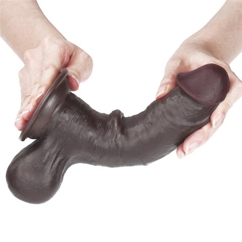 7.8'' SLIDING SKIN DUAL LAYER DONG - WHOLE TESTICLE 24-0307 7.8'' SLIDING SKIN DUAL LAYER DONG - WHOLE TESTICLE 24-0307