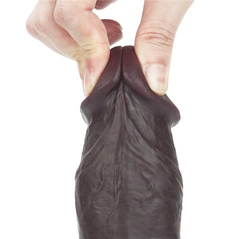 7.8'' SLIDING SKIN DUAL LAYER DONG - WHOLE TESTICLE 24-0307 7.8'' SLIDING SKIN DUAL LAYER DONG - WHOLE TESTICLE 24-0307