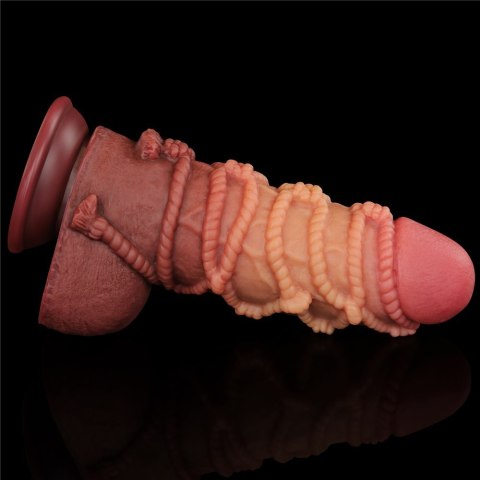 9.5'' DUAL LAYERED PLATINUM SILICONE COCK WIT 24-0533 9.5'' DUAL LAYERED PLATINUM SILICONE COCK WIT 24-0533