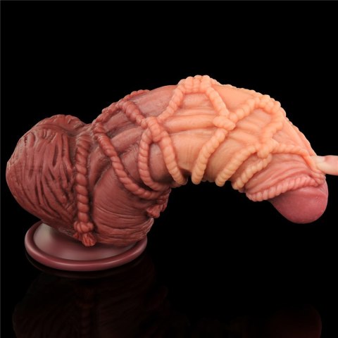 9.5'' DUAL LAYERED PLATINUM SILICONE COCK WIT 24-0534 9.5'' DUAL LAYERED PLATINUM SILICONE COCK WIT 24-0534