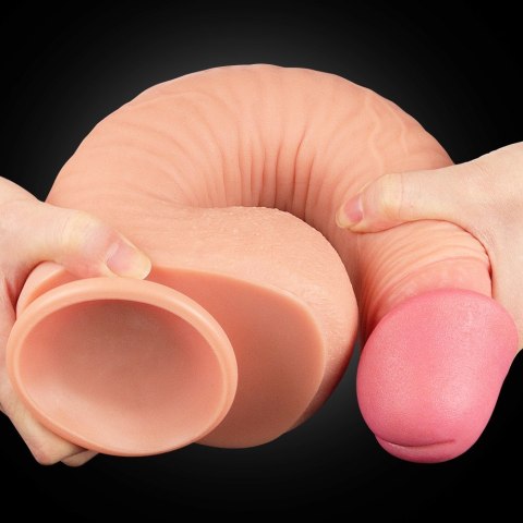 DILDO 12" DUAL LAYERED PLATINUM SILICONE COCK 24-0443 DILDO 12" DUAL LAYERED PLATINUM SILICONE COCK 24-0443