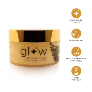 GLOW - SHIMMER BODY CREAM - 250 ML 27-0074 Orgie