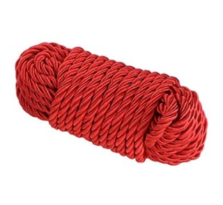 LINA DO KRĘPOWANIA SHIBARI CZERWONA 10 M GUILTY TOYS 29-0036