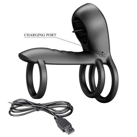 PRETTY LOVE VIBRATING PENIS RING 05-1375 PRETTY LOVE VIBRATING PENIS RING 05-1375