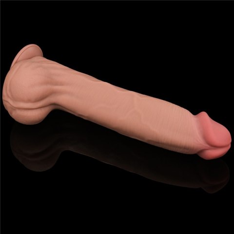 14'' KING SIZED SLIDING SKIN DUAL LAYER DONG 24-0334 14'' KING SIZED SLIDING SKIN DUAL LAYER DONG 24-0334