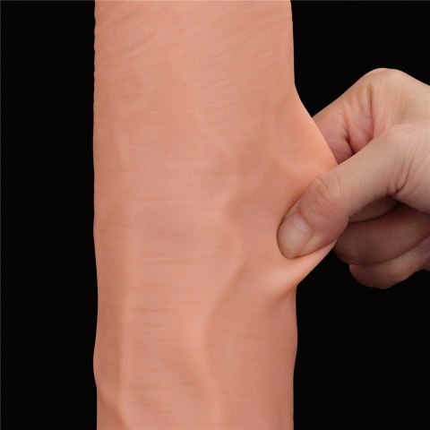14'' KING SIZED SLIDING SKIN DUAL LAYER DONG 24-0334 14'' KING SIZED SLIDING SKIN DUAL LAYER DONG 24-0334