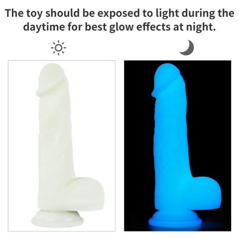 8.0'' LUMINO PLAY SILICONE DILDO 24-0349 8.0'' LUMINO PLAY SILICONE DILDO 24-0349