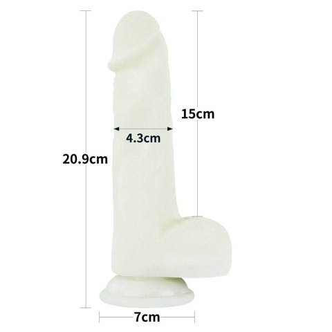 8.0'' LUMINO PLAY SILICONE DILDO 24-0349 8.0'' LUMINO PLAY SILICONE DILDO 24-0349