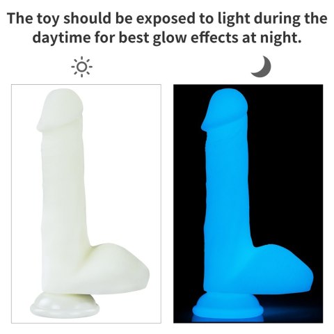 8.0'' LUMINO PLAY SILICONE DILDO 24-0350 8.0'' LUMINO PLAY SILICONE DILDO 24-0350