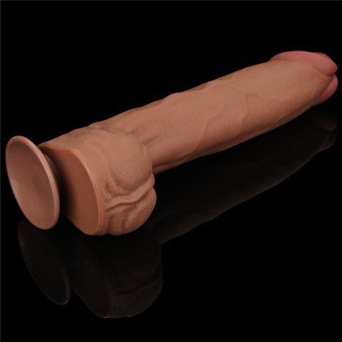 DILDO 14'' KING SIZED SLIDING SKIN DUAL LAYER DONG 24-0388 DILDO 14'' KING SIZED SLIDING SKIN DUAL LAYER DONG 24-0388