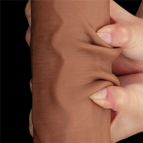 DILDO 14'' KING SIZED SLIDING SKIN DUAL LAYER DONG 24-0388 DILDO 14'' KING SIZED SLIDING SKIN DUAL LAYER DONG 24-0388