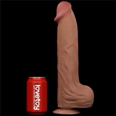 DILDO 14'' KING SIZED SLIDING SKIN DUAL LAYER DONG 24-0388 DILDO 14'' KING SIZED SLIDING SKIN DUAL LAYER DONG 24-0388