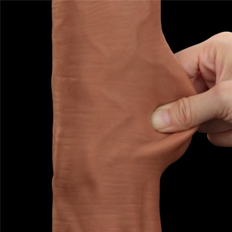 DILDO 14'' KING SIZED SLIDING SKIN DUAL LAYER DONG 24-0388 DILDO 14'' KING SIZED SLIDING SKIN DUAL LAYER DONG 24-0388