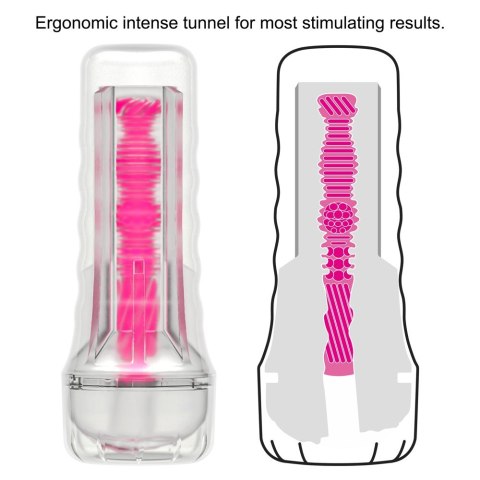 MASTURBATOR 8.5'' LUMINO PLAY MASTURBATOR - PINK GLOW 24-0344 MASTURBATOR 8.5'' LUMINO PLAY MASTURBATOR - PINK GLOW 24-0344