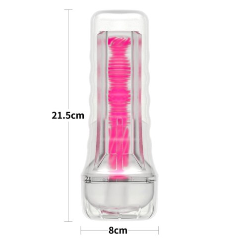 MASTURBATOR 8.5'' LUMINO PLAY MASTURBATOR - PINK GLOW 24-0344 MASTURBATOR 8.5'' LUMINO PLAY MASTURBATOR - PINK GLOW 24-0344