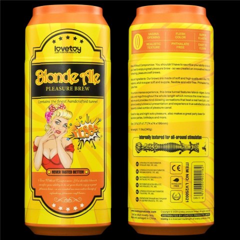 MASTURBATOR PLEASURE BREW MASTURBATOR-BLOND ALE 24-0335 MASTURBATOR PLEASURE BREW MASTURBATOR-BLOND ALE 24-0335