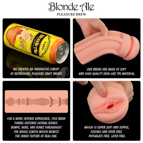 MASTURBATOR PLEASURE BREW MASTURBATOR-BLOND ALE 24-0335 MASTURBATOR PLEASURE BREW MASTURBATOR-BLOND ALE 24-0335
