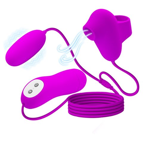 WIBRATOR PRETTY LOVE SUCTION & VIBROBULLETS 05-1411 WIBRATOR PRETTY LOVE SUCTION & VIBROBULLETS 05-1411
