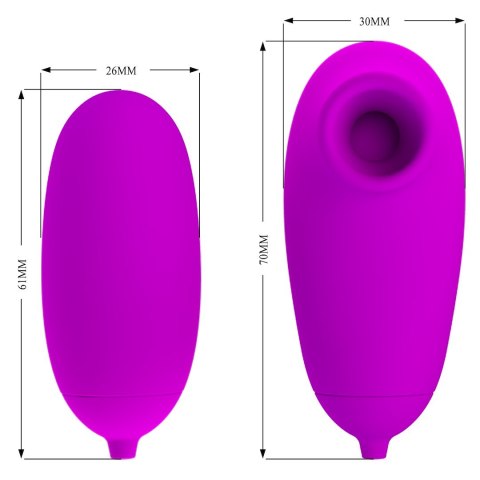 WIBRATOR PRETTY LOVE SUCTION & VIBROBULLETS 05-1411 WIBRATOR PRETTY LOVE SUCTION & VIBROBULLETS 05-1411
