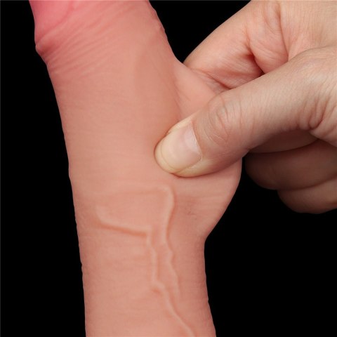 DILDO 7.5'' SLIDING SKIN DUAL LAYER DONG FLESH 24-0368 DILDO 7.5'' SLIDING SKIN DUAL LAYER DONG FLESH 24-0368