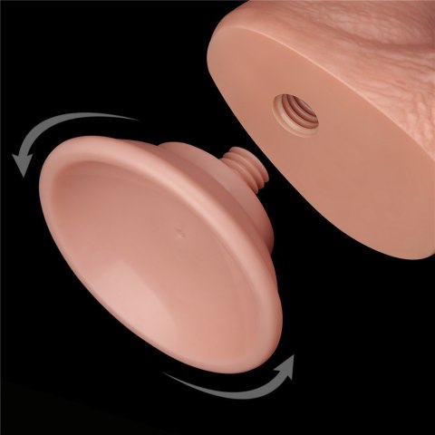 DILDO 7.5'' SLIDING SKIN DUAL LAYER DONG FLESH 24-0368 DILDO 7.5'' SLIDING SKIN DUAL LAYER DONG FLESH 24-0368