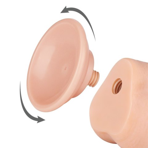 DILDO 7.5'' SLIDING SKIN DUAL LAYER DONG FLESH 24-0369 DILDO 7.5'' SLIDING SKIN DUAL LAYER DONG FLESH 24-0369